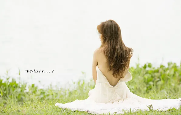 Summer, girl, background