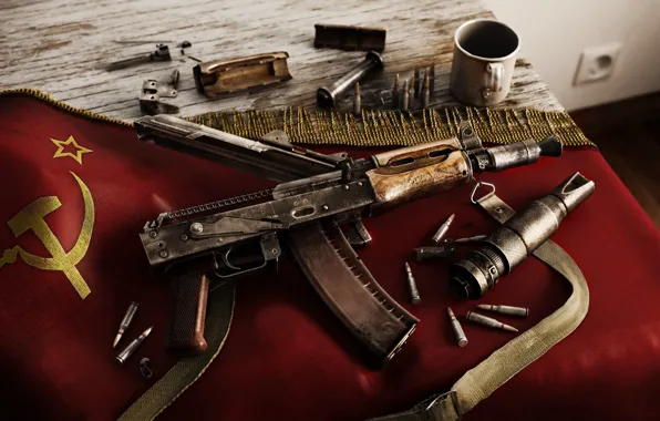 Picture machine, Kalash, AKS74U, AKS74U, AK-74