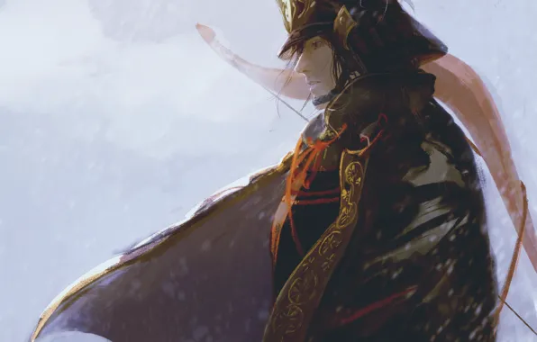 Snow, warrior, samurai, male, Sekiro: Shadows Die Twice, Genichiro Ashina