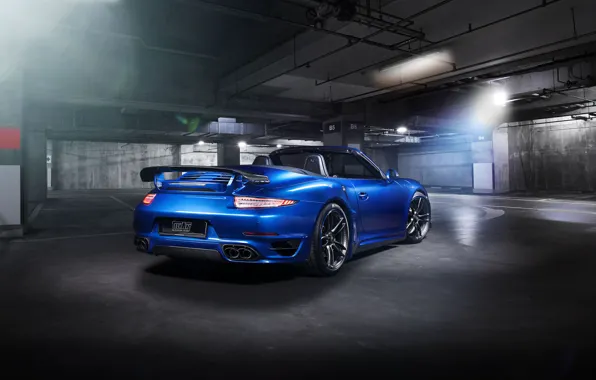 Picture blue, 911, Porsche, convertible, Porsche, Turbo, Cabriolet, turbo