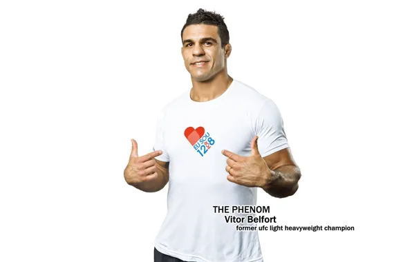 Picture white background, fighter, fighter, mma, ufc, vitor belfort, mixed martial arts, Vitor Belfort