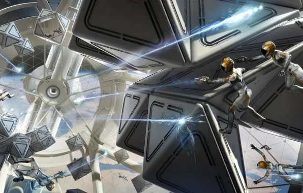 Space, future, fiction, battle, future, shooting, lasers, sci-fi