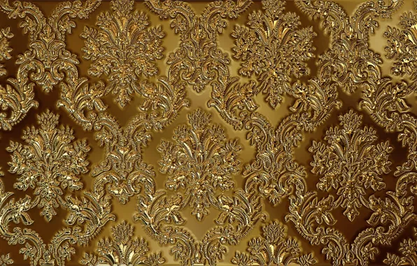Metal, gold, pattern, Shine, texture, gold plated, Golden, ornament