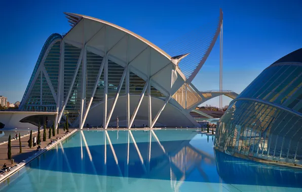Spain, Valencia, The city of arts and Sciences