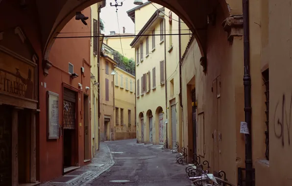 Street, Italy, Arch, Italy, Street, Italia, Bologna, Bologna