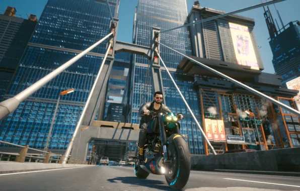 Motorcycles, motorcycle, Cyberpunk 2077, Cyberpunk, Cyberpunk