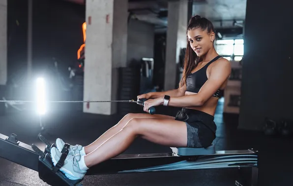 Beauty, gym, athlete, training, sportswear