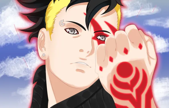 Naruto, sky, cloud, ninja, evil, shinobi, enemy, kumo