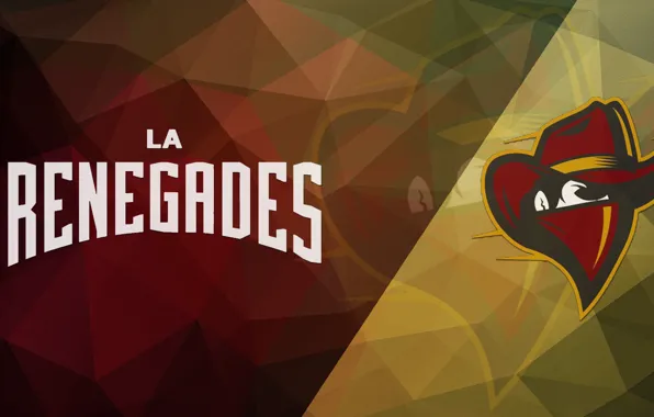 Logo, bend, paper, csgo, cs go, polygon, renegades
