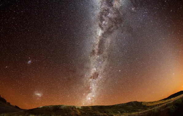Stars, The milky way, Argentina, Magellanovo cloud