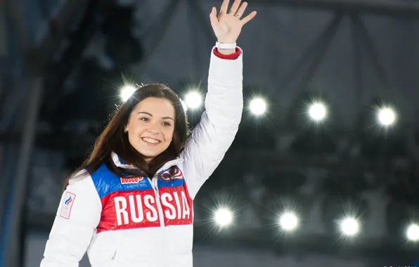 Smile, Girl, Olympics, girl, Russia, Russia, Sochi, 2014