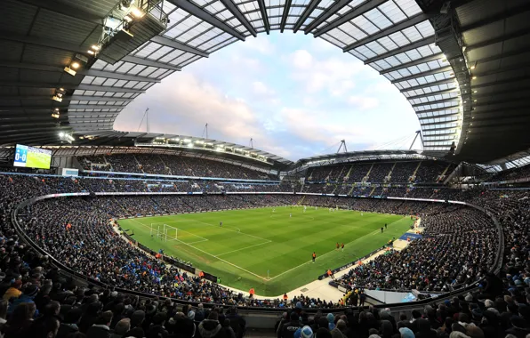 Picture football, stadium, Manchester City, Manchester City, Etihad Stadium, Etihad