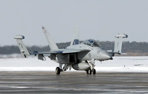 Picture weapons, the plane, EA-18G