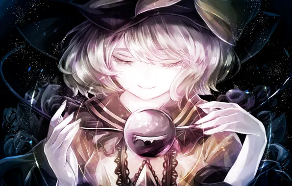Girl, eyes, Touhou, Touhou