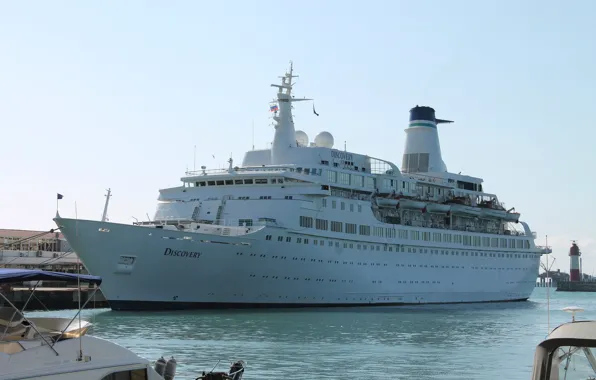 Port, liner, Discovery, cruise