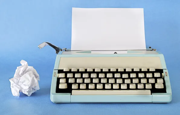 Old, paper, antique, typewriter