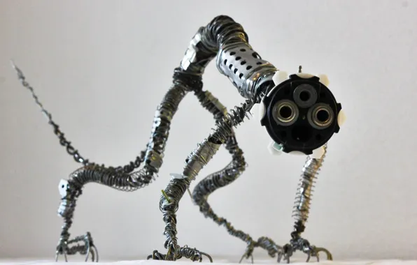 Wire, figure, curves, circuits