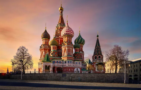 Moscow, St. Basil's Cathedral, Russia, Mikhail Kudryavtsev