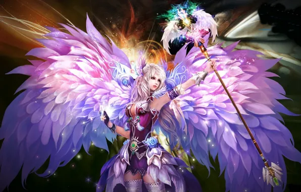 Wallpaper girl, angel, Perfect World images for desktop, section игры ...