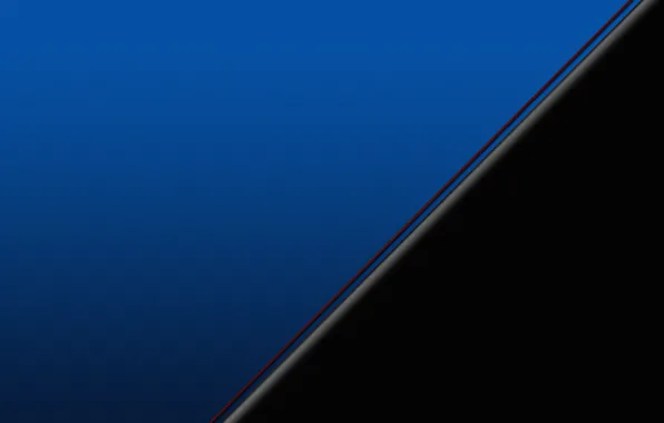 Picture line, blue, black, wall