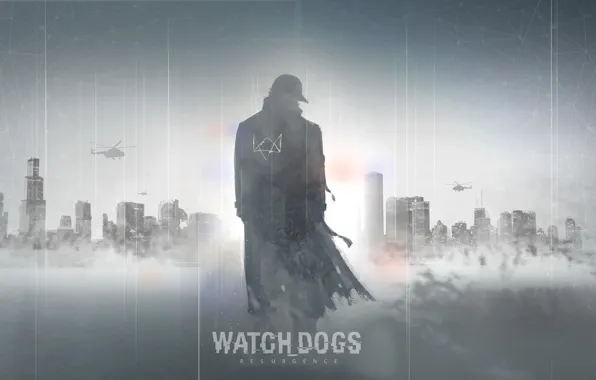 The game, Art, Illustration, Concept Art, Watch Dogs, Character, Revenge, Watchdogs