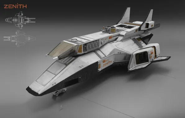 Design, model, Zenit, camera, zenith spaceship exterior