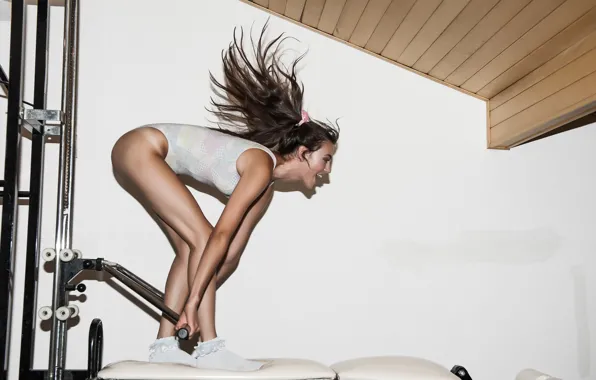 Sexy, pose, model, makeup, figure, brunette, hairstyle, legs