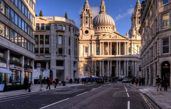 England, London, england, London, Ludgate Hill, St Pauls Cathedral