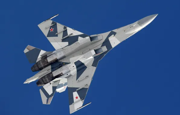 Picture flight, The plane, The Russian air force, SU-35S
