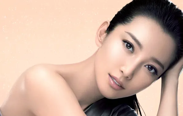Picture look, girl, actress, girl, hair, look, actress, Li Bingbing