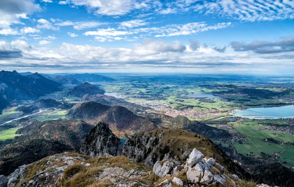 Picture landscape, mountains, Austria