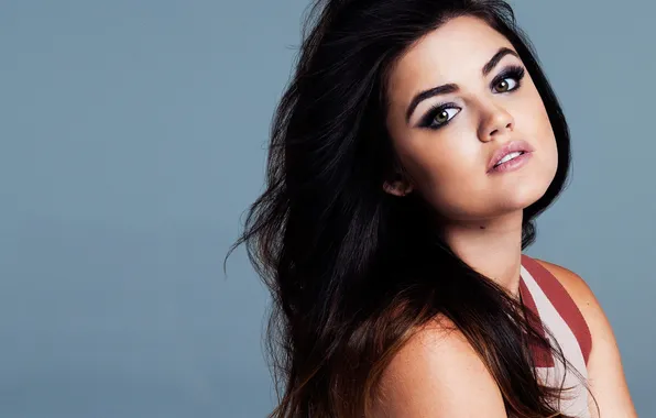 Picture actress, brunette, Lucy Hale