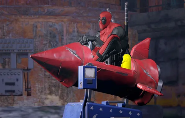 Picture rocket, Marvel, Wade Wilson, Deadpool: The Game