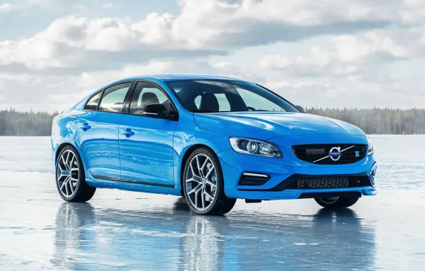 Volvo, Blue, Volvo, Ice, S60, Polestar, C60