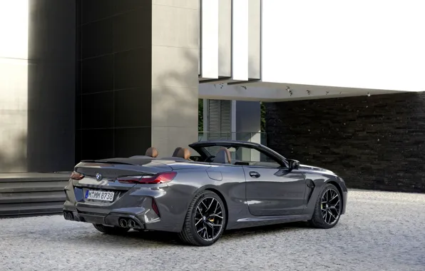 Picture BMW, convertible, the wall, 2019, BMW M8, M8, F91, M8 Competition Convertible