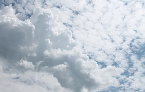 Picture the sky, clouds, clouds, nature