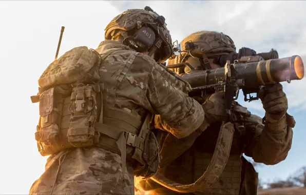 Fire, weapon, Soldiers