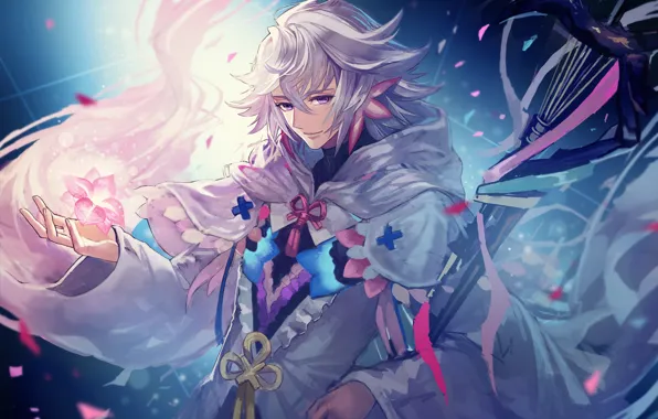 Look, anime, art, MAG, guy, Merlin, Merlin, Fate/Grand Order