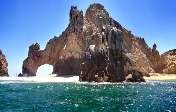 Beach, mexico, cabo, San Lucas, loscabos, arch, bajacaliforniasur