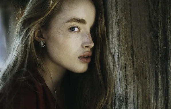 Look, girl, portrait