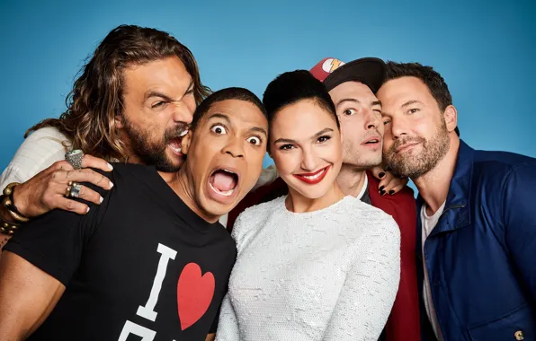 Picture Batman, Ben Affleck, Cyborg, Aquaman, Jason Momoa, Jason Momoa, Gal Gadot, Justice League