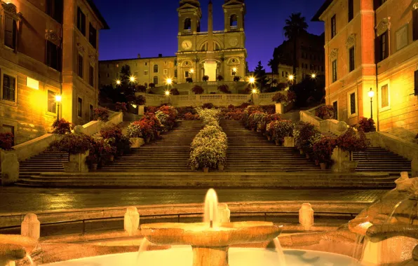 Rome, Italy, ladder, Church