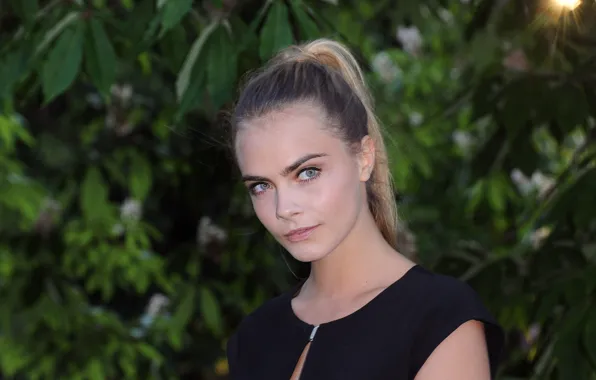 Picture look, model, actress, Cara Delevingne, Cara Delevingne