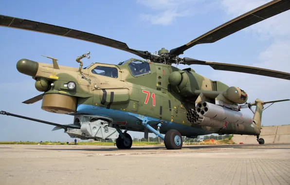 Picture Russian Federation, Mi-28, Russian Air Force, combat aviation, Russian attack helicopter, military helicopter