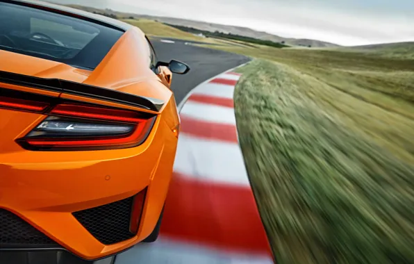 Honda, racing track, Acura, NSX, 2019