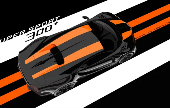 Bugatti, the view from the top, hypercar, Chiron, 2019, Super Sport 300+