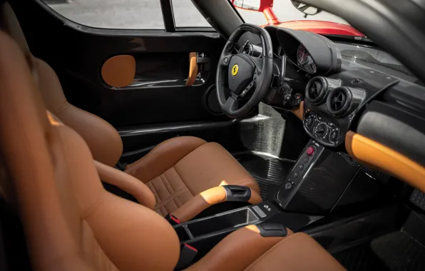 Ferrari, Ferrari Enzo, Enzo, car interior