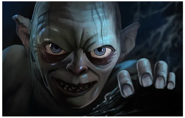 lord of the rings gollum wallpaper