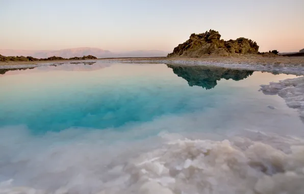 Picture water, landscape, reflection, the dead sea