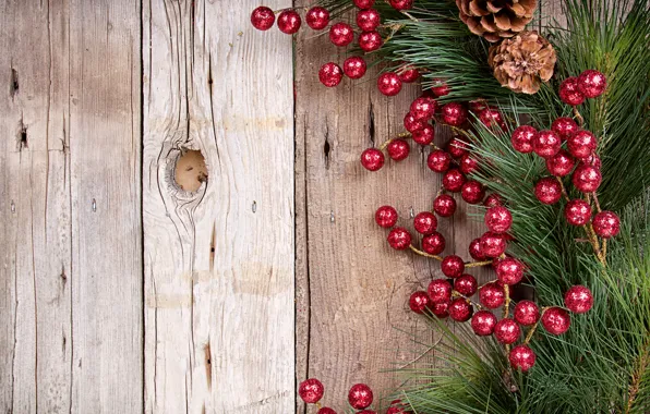 Tree, Board, branch, New Year, Christmas, decoration, bumps, pine